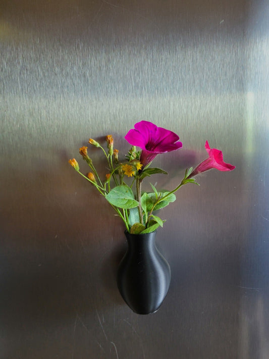 3D printed mini magnetic refrigerator vase